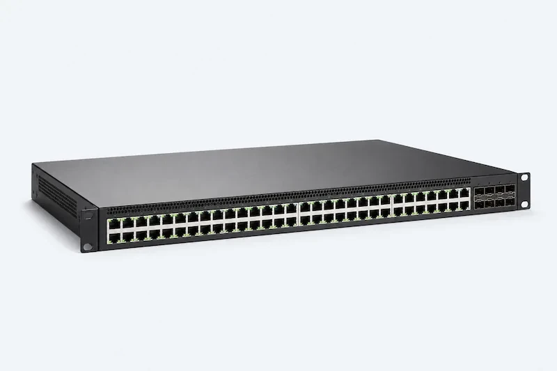 Managed netwerkswitch met PoE-poorten